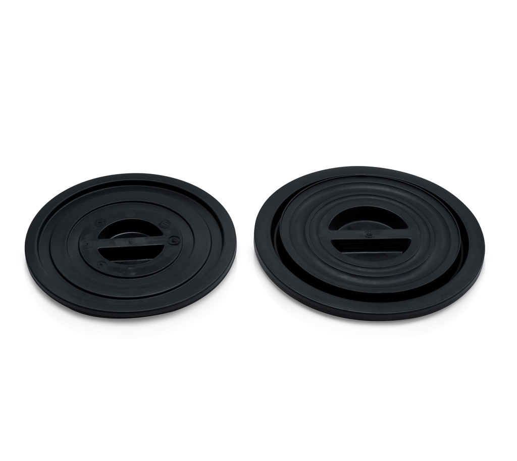 Lid for 35 l adn 50 l container black rec.